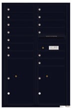 Florence 4C Mailboxes 4C13D-13 Black