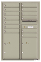 Florence 4C Mailboxes 4C13D-13 Postal Grey