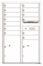 Florence 4C Mailboxes 4C13D-13 White