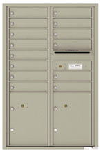 Florence 4C Mailboxes 4C13D-14 Postal Grey