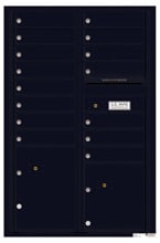 Florence 4C Mailboxes 4C13D-15 Black