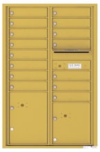 Florence 4C Mailboxes 4C13D-15 Gold Speck