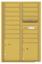 Florence 4C Mailboxes 4C13D-15 Gold Speck
