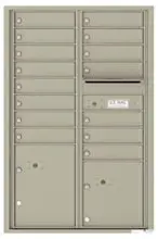 Florence 4C Mailboxes 4C13D-15 Postal Grey