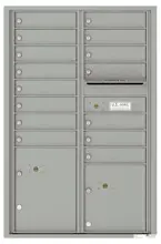 Florence 4C Mailboxes 4C13D-15 Silver Speck