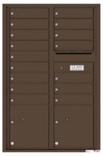 Florence 4C Mailboxes 4C13D-16 Antique Bronze