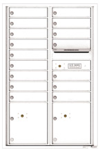 Florence 4C Mailboxes 4C13D-16 White