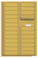 Florence 4C Mailboxes 4C13D-24 Gold Speck