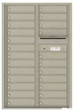 Florence 4C Mailboxes 4C13D-24 Postal Grey