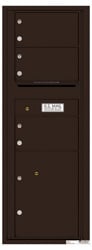 Florence 4C Mailboxes 4C13S-03 Dark Bronze