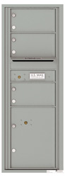 Florence 4C Mailboxes 4C13S-03 Silver Speck