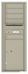 Florence 4C Mailboxes 4C13S-05 Postal Grey