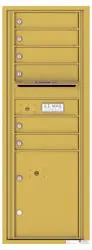 Florence 4C Mailboxes 4C13S-06 Gold Speck