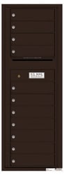 Florence 4C Mailboxes 4C13S-11 Dark Bronze