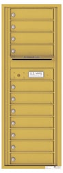 Florence 4C Mailboxes 4C13S-11 Gold Speck