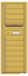 Florence 4C Mailboxes 4C13S-11 Gold Speck