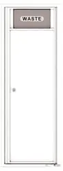 Florence 4C Mailboxes 4C13S-BIN White