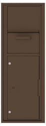 Florence 4C Mailboxes 4C13S-HOP Antique Bronze