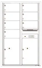 Florence 4C Mailboxes 4C14D-07 White