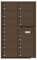 Florence 4C Mailboxes 4C14D-13 Antique Bronze