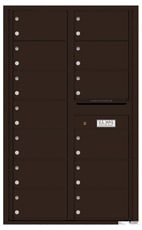 Florence 4C Mailboxes 4C14D-13 Dark Bronze