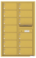 Florence 4C Mailboxes 4C14D-13 Gold Speck