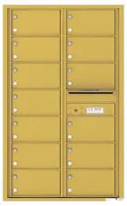 Florence 4C Mailboxes 4C14D-13 Gold Speck