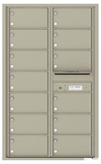 Florence 4C Mailboxes 4C14D-13 Postal Grey