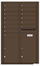 Florence 4C Mailboxes 4C14D-14 Antique Bronze