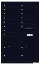 Florence 4C Mailboxes 4C14D-14 Black