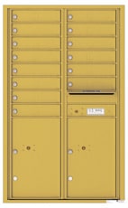 Florence 4C Mailboxes 4C14D-14 Gold Speck