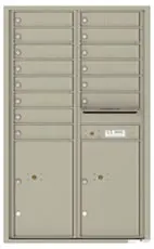 Florence 4C Mailboxes 4C14D-14 Postal Grey