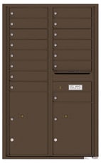 Florence 4C Mailboxes 4C14D-15 Antique Bronze