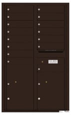 Florence 4C Mailboxes 4C14D-15 Dark Bronze