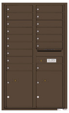 Florence 4C Mailboxes 4C14D-16 Antique Bronze