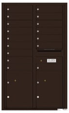 Florence 4C Mailboxes 4C14D-16 Dark Bronze