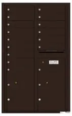 Florence 4C Mailboxes 4C14D-16 Dark Bronze