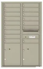 Florence 4C Mailboxes 4C14D-16 Postal Grey