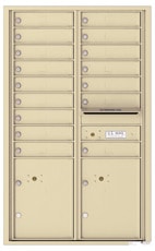 Florence 4C Mailboxes 4C14D-16 Sandstone