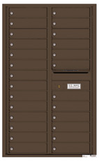 Florence 4C Mailboxes 4C14D-26 Antique Bronze