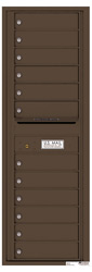 Florence 4C Mailboxes 4C14S-12 Antique Bronze