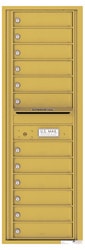 Florence 4C Mailboxes 4C14S-12 Gold Speck