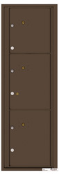 Florence 4C Mailboxes 4C14S-3P Antique Bronze