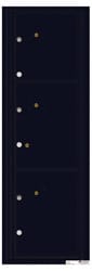 Florence 4C Mailboxes 4C14S-3P Black