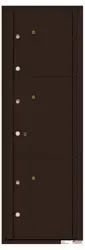 Florence 4C Mailboxes 4C14S-3P Dark Bronze