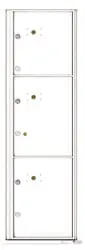 Florence 4C Mailboxes 4C14S-3P White