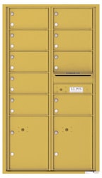 Florence 4C Mailboxes 4C15D-09 Gold Speck