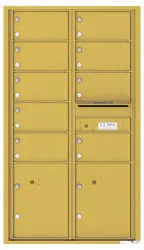 Florence 4C Mailboxes 4C15D-09 Gold Speck