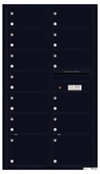 Florence 4C Mailboxes 4C15D-13 Black