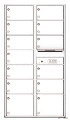 Florence 4C Mailboxes 4C15D-13 White